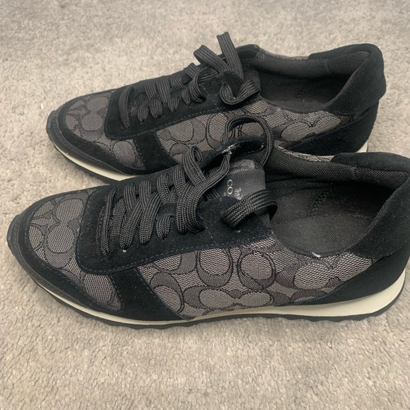 Black Coach C logo Mason Sneaker. See description for size information. - Picture 8 of 13